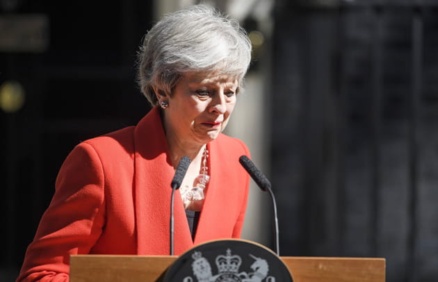 La Premi&egrave;re ministre britannique Theresa May annonce sa d&eacute;mission