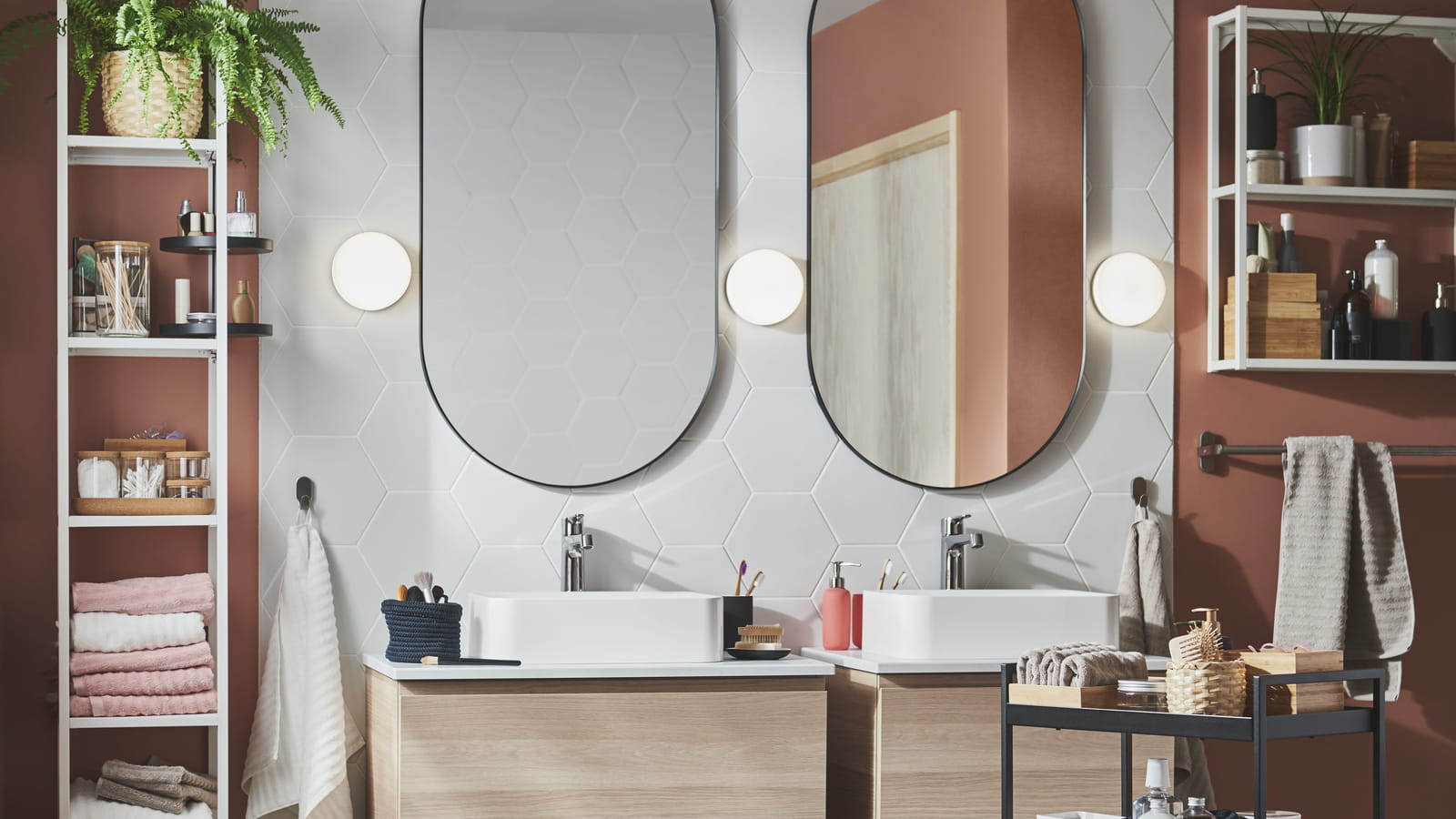 Salle de bains IKEA graphique