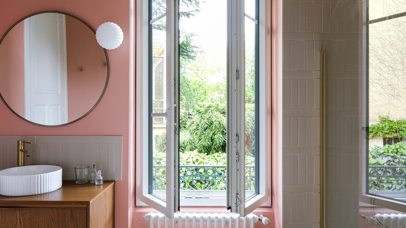 Salle d'eau après