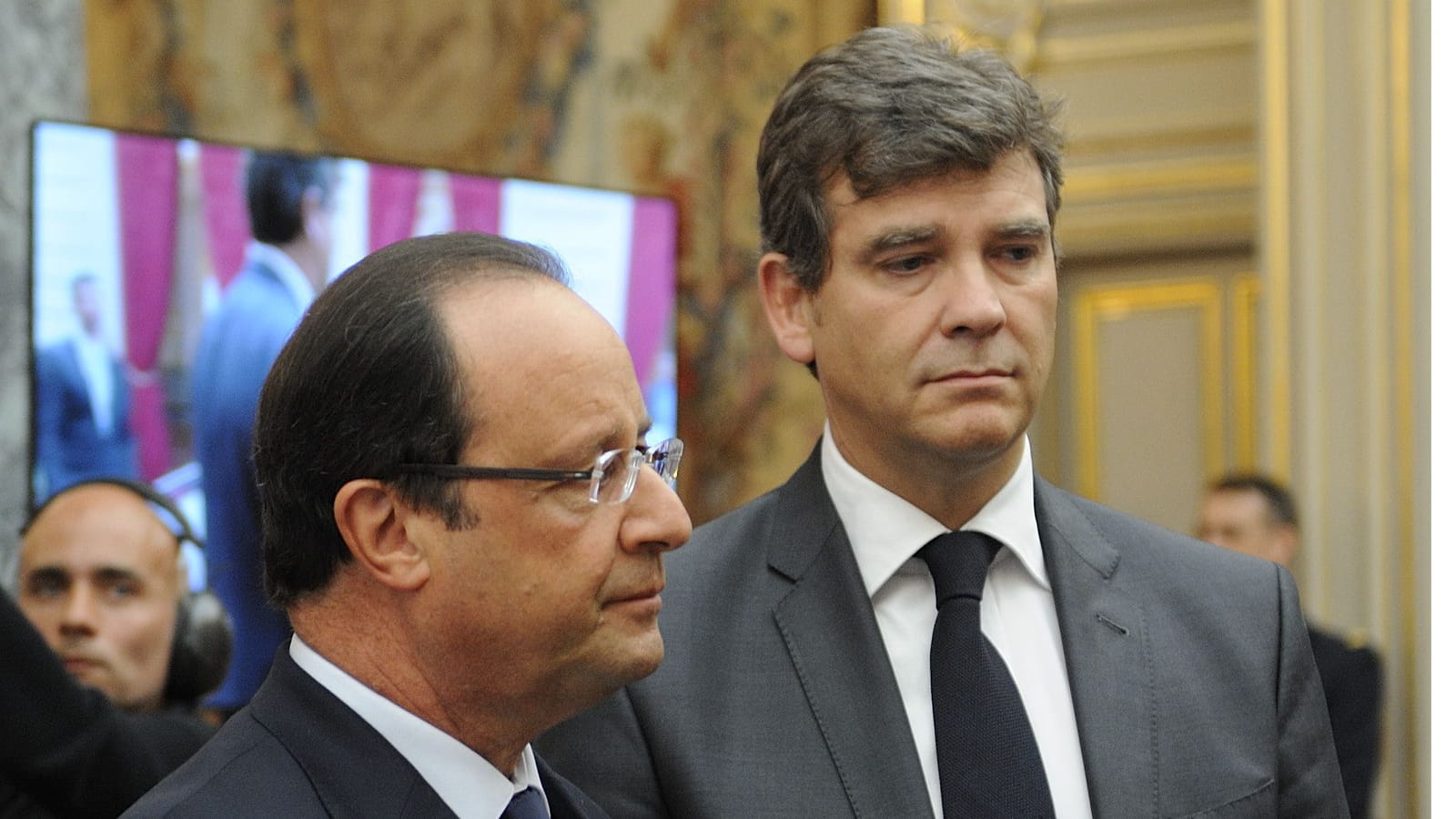 Arnaud Montebourg et François Hollande