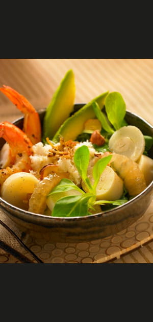 Recette minceur&nbsp;: salade de c&oelig;urs de palmiers, vinaigrette vanill&eacute;e