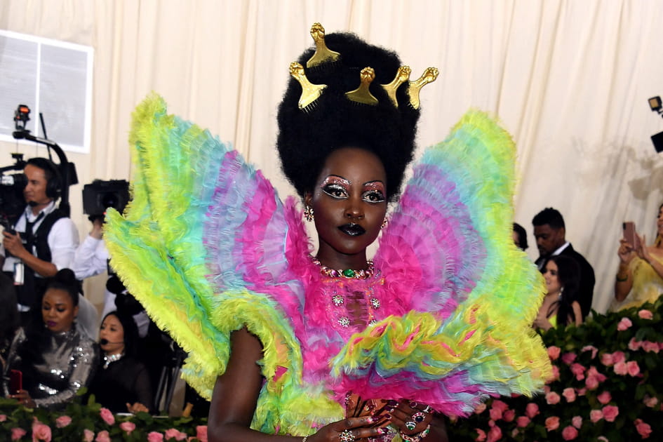 La coiffure afro de Lupita Nyong'o
