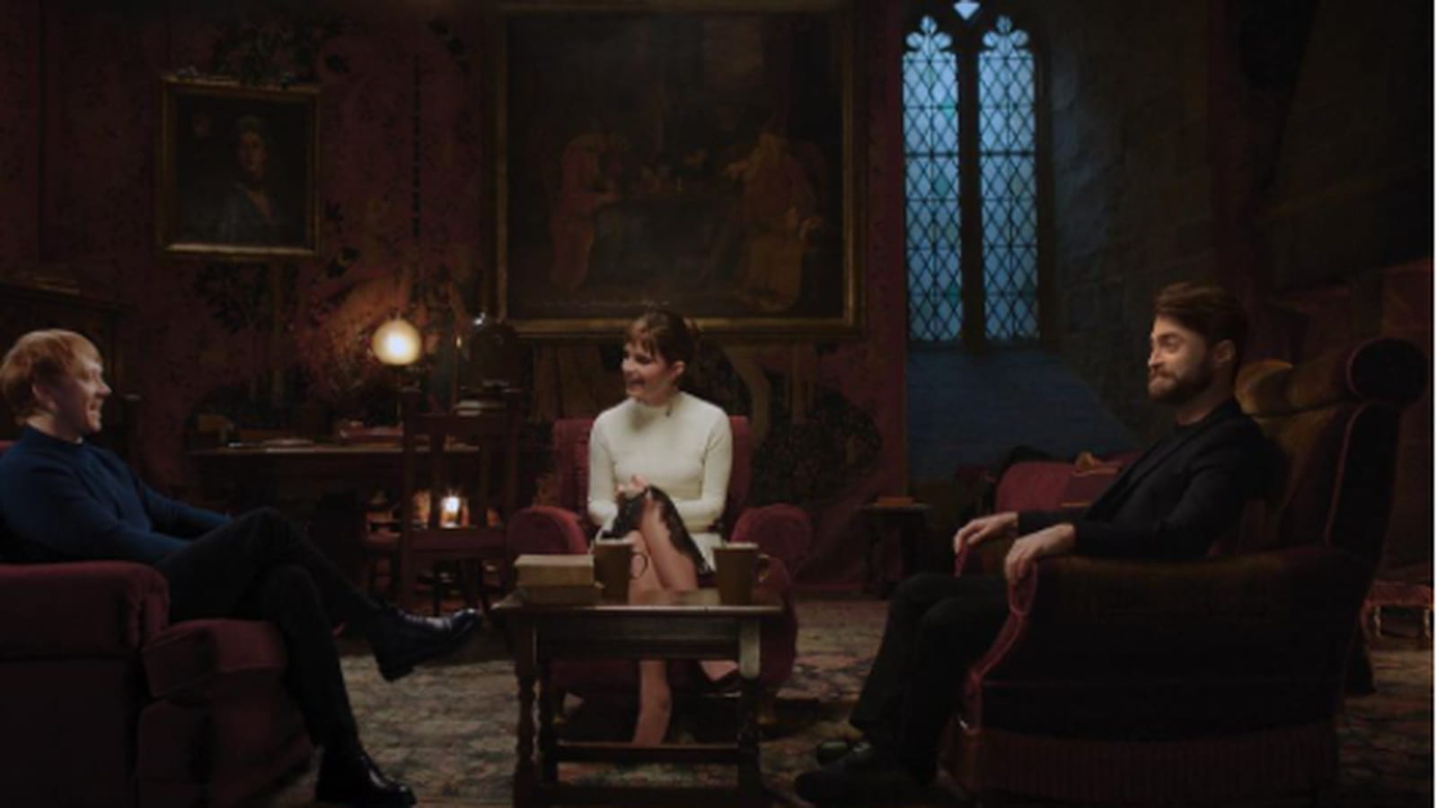 Rupert Grint, Emma Watson et Daniel Radcliffe