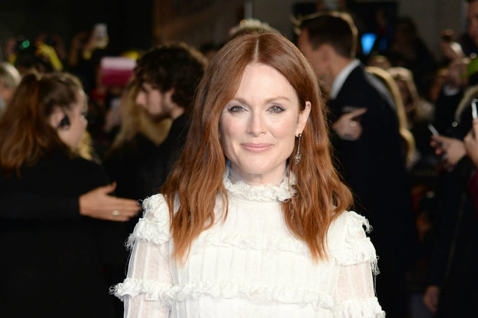 Le look romantique de Julianne Moore