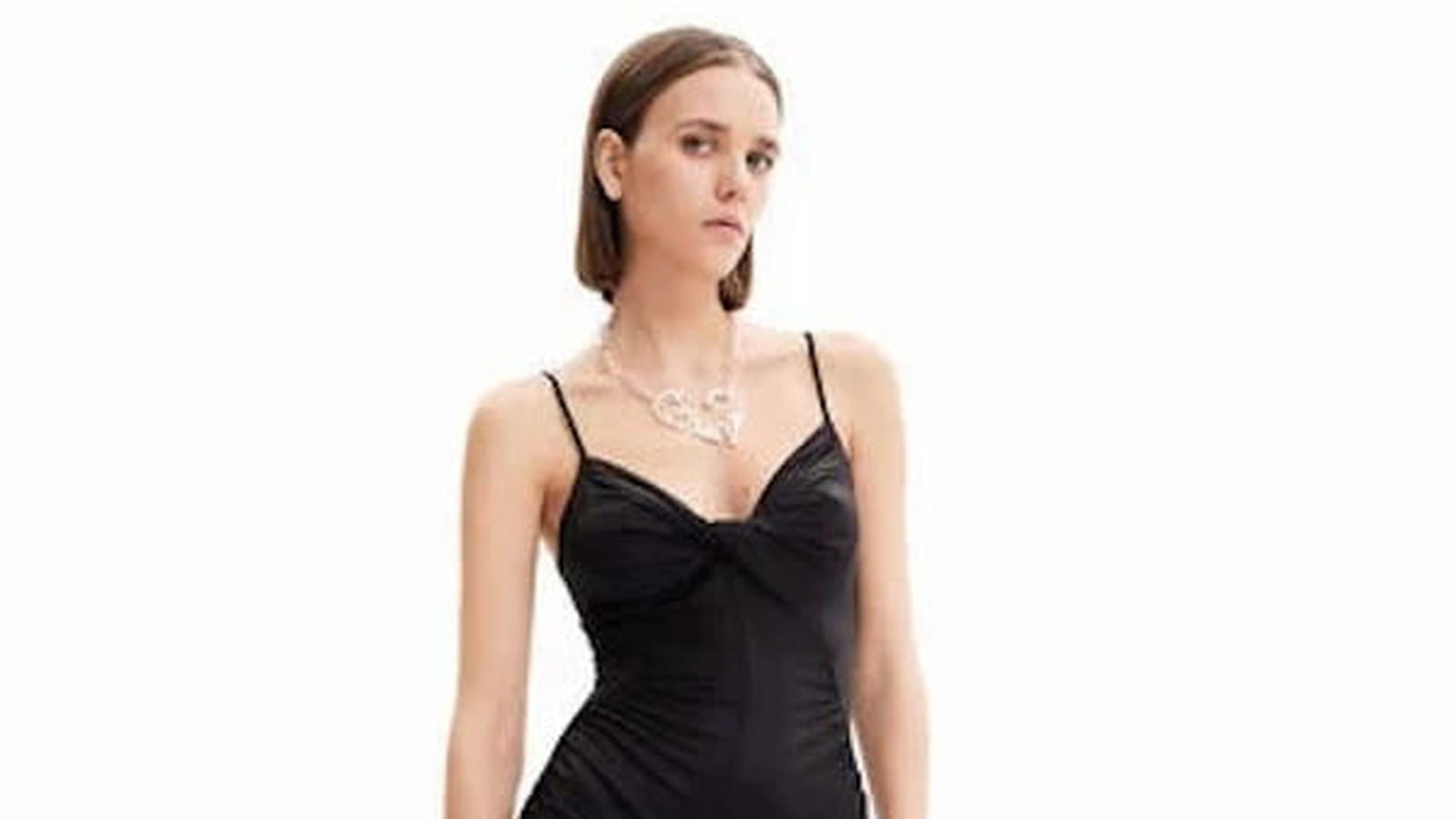 Robe noire Desigual x Maitrepierre