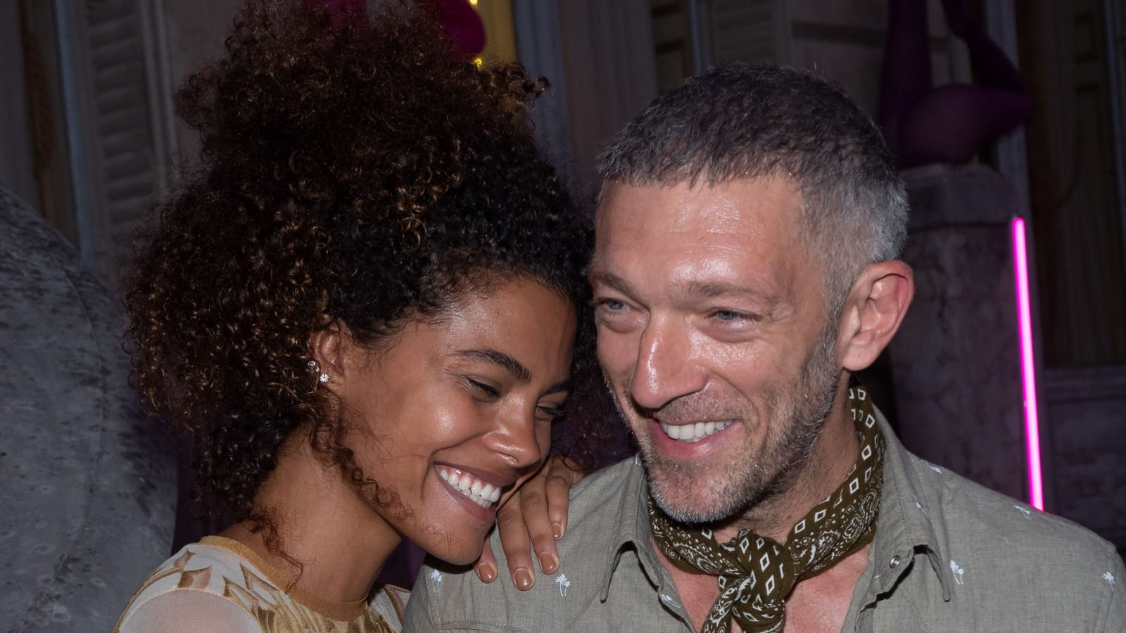 Vincent Cassel et Tina Kunakey