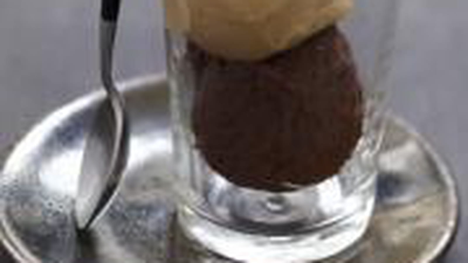 Trio de glaces au chocolat
