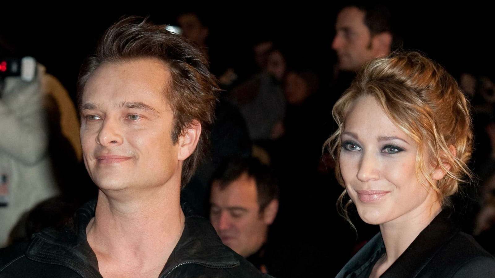 David Hallyday et Laura Smet
