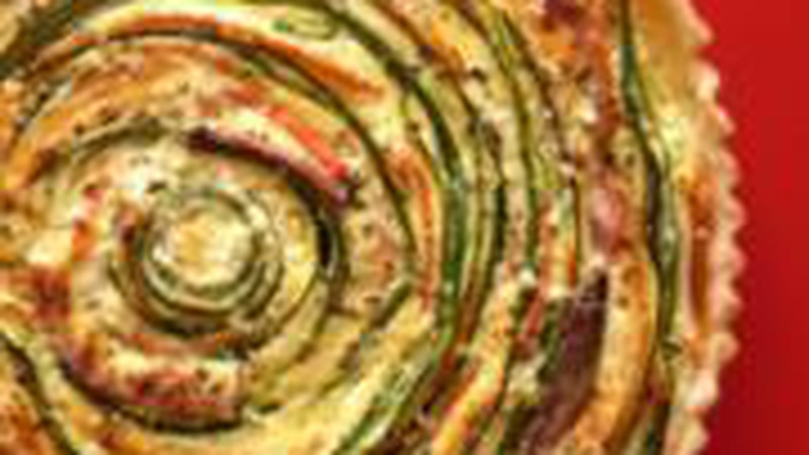 Tarte spirale courgettes carottes jambon st môret