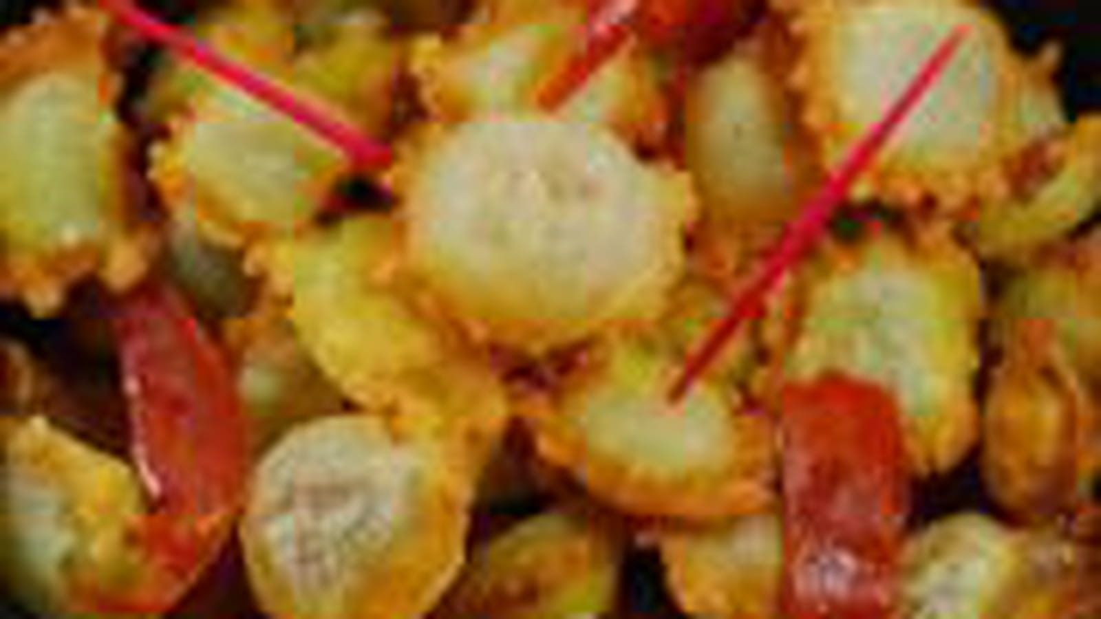 Ravioles frites