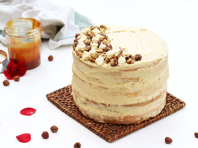 Layer Cake Au Caramel Au Beurre Sale