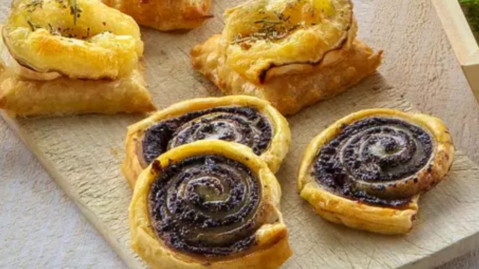 Roulés à la tapenade