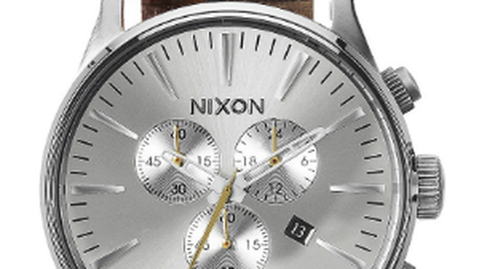 Montre "Sentro Chrono Leather - Salddle Gator" de Nixon