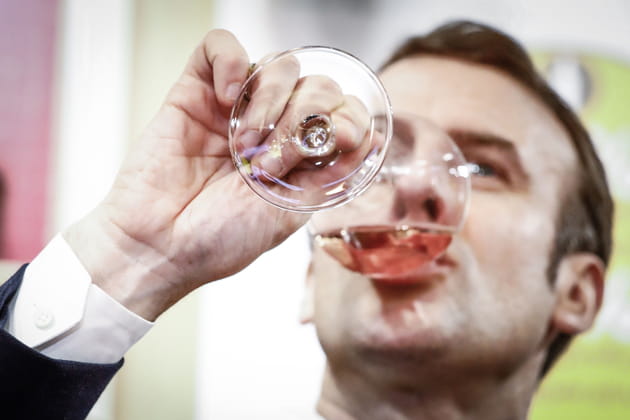 Emmanuel Macron est venu chercher du ros&eacute;