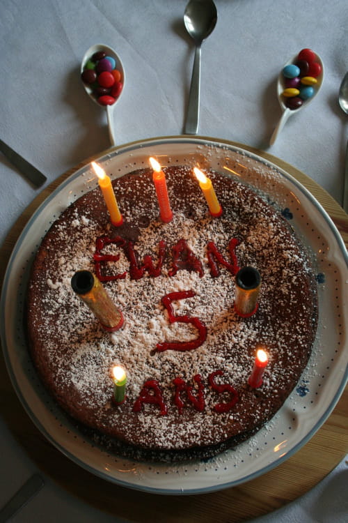 Fondant au chocolat  léger