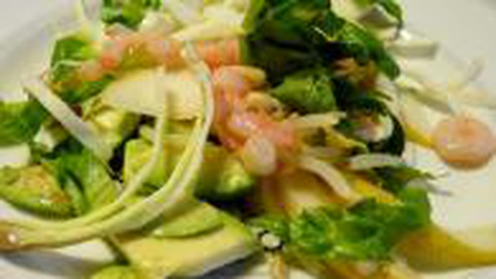 Salade chou au bleu