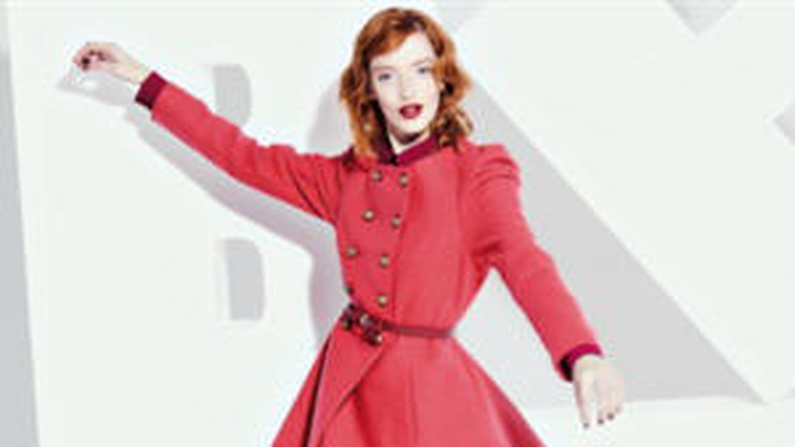 Manteau rose des 3 Suisses