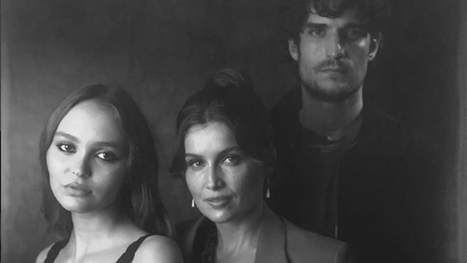 Lily-Rose Depp, Laetitia Casta et Louis Garrel