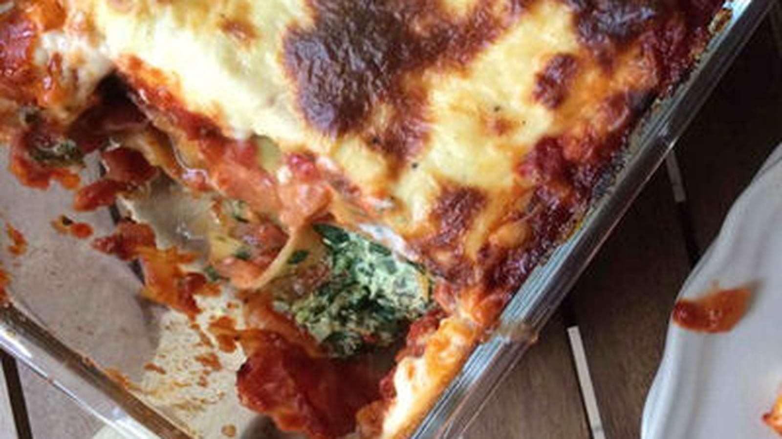 Cannelloni épinards-ricotta