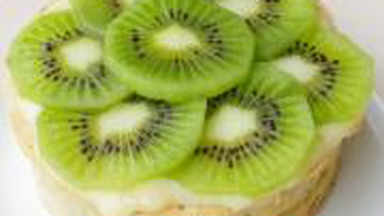Tarte exotique au kiwi
