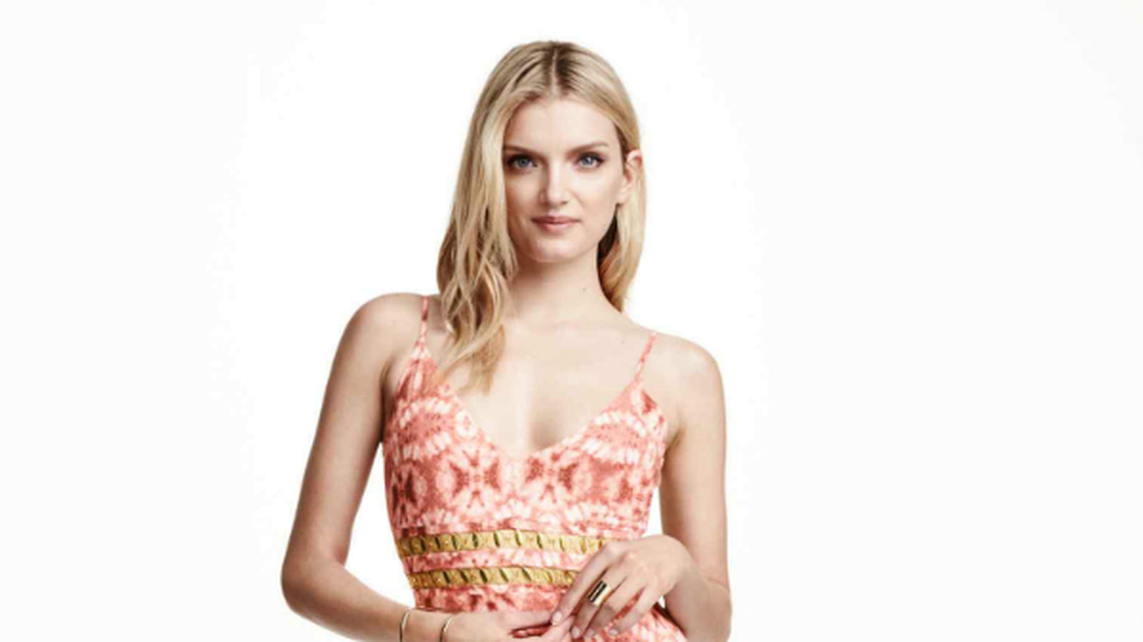 Longue robe H&M