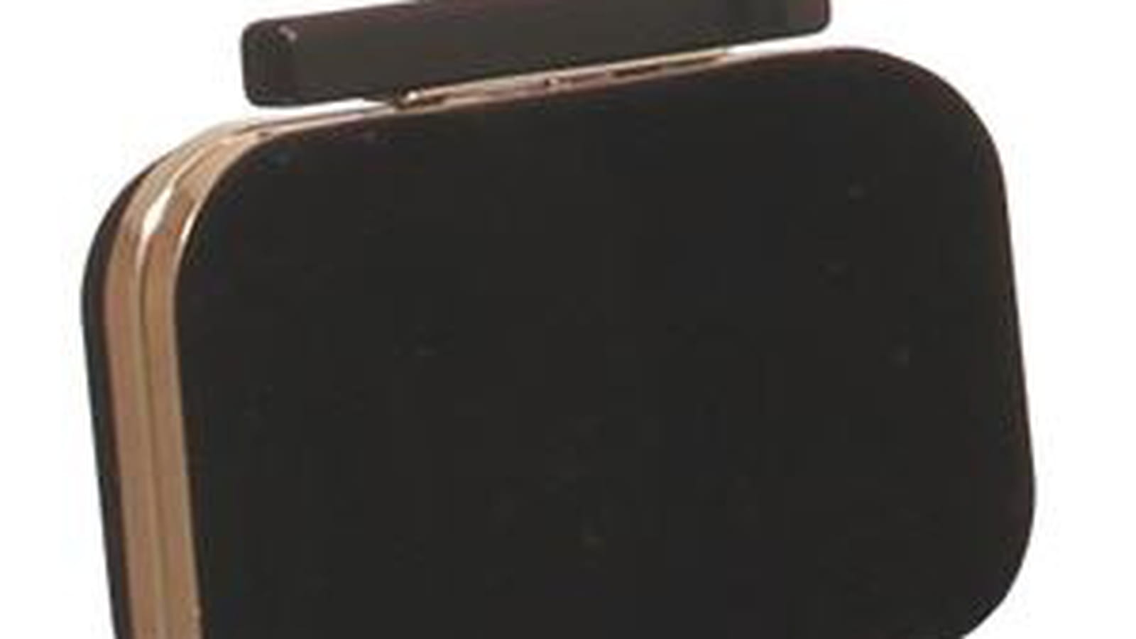 Minaudière noire et dorée de 1.2.3