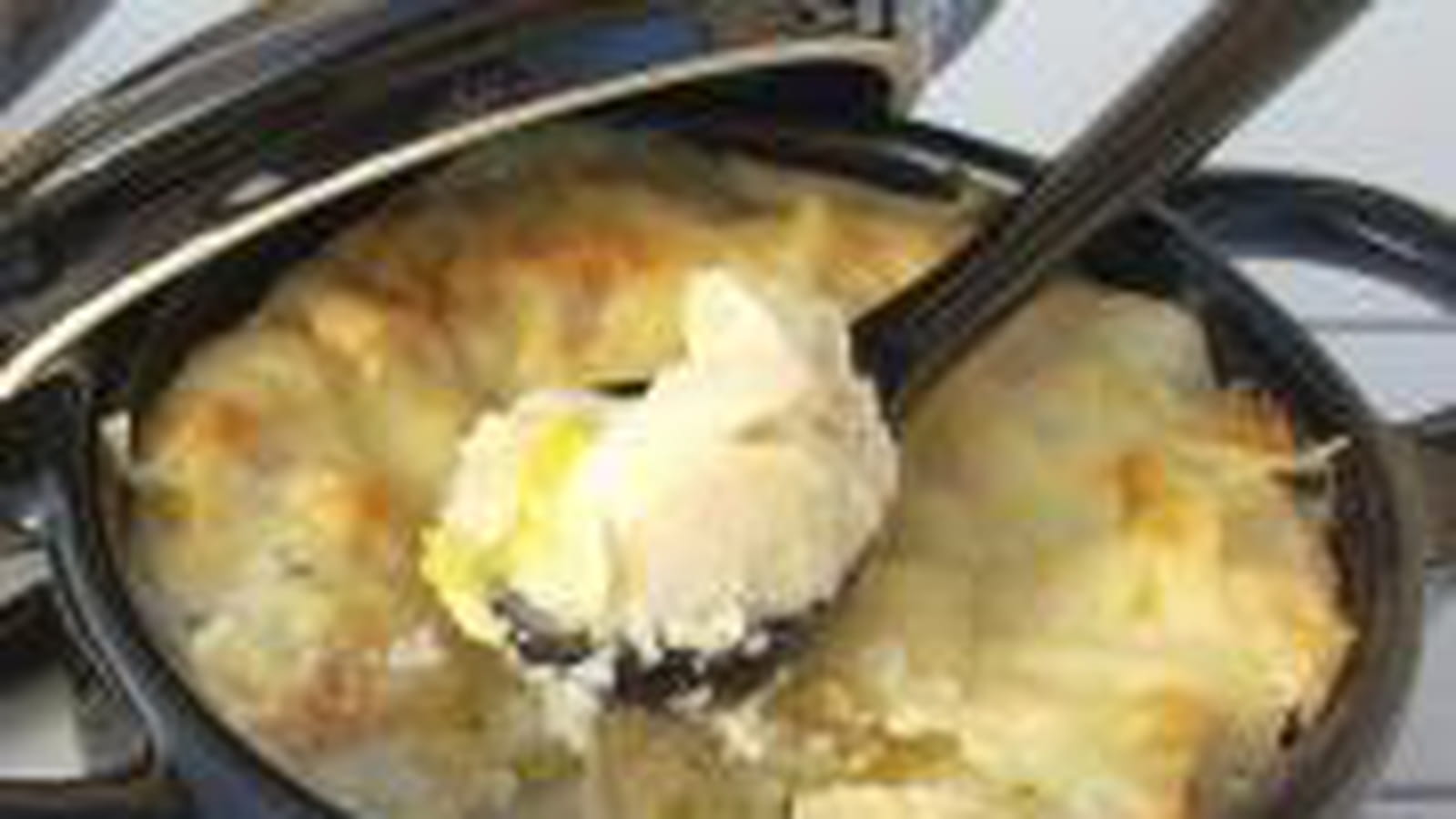 Parmentier de poireaux au fromage