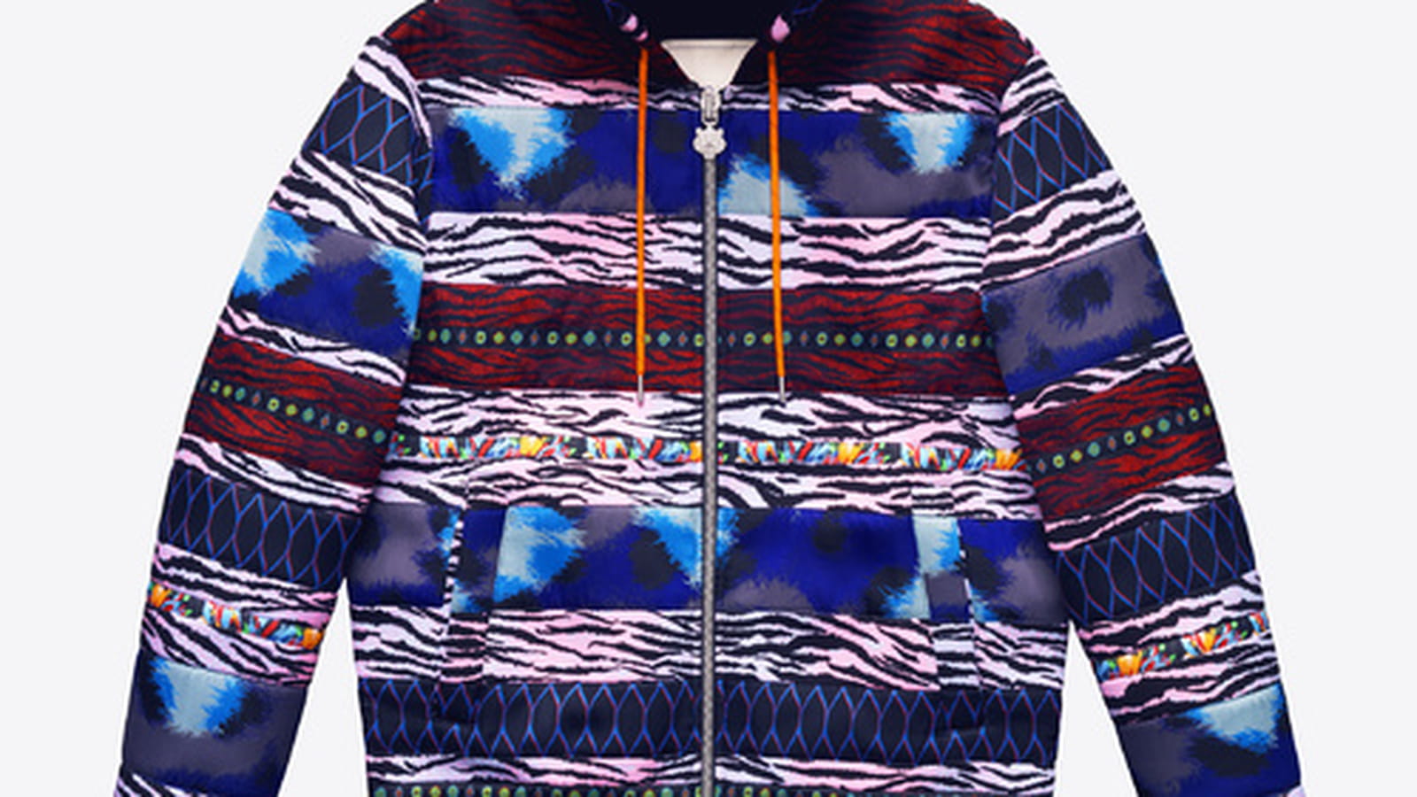 Manteau à capuche patchwork boyish