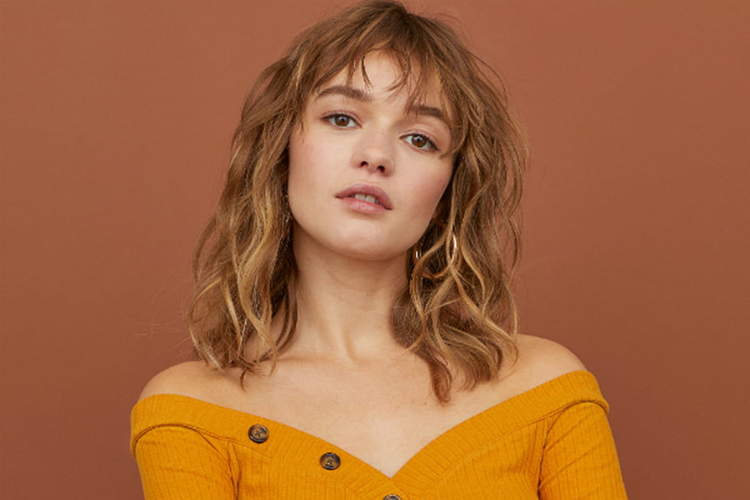 Top décolleté boutons de H&M