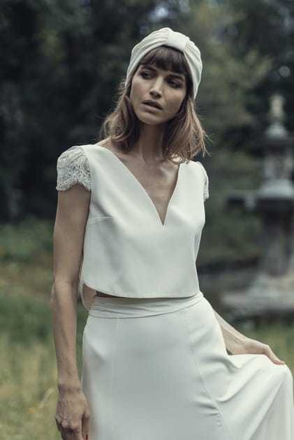 Top Ennio et jupe Morricone, Laure de Sagazan