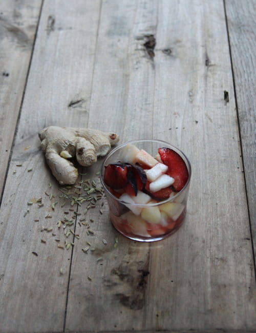 Salade de fruits d’automne aux épices