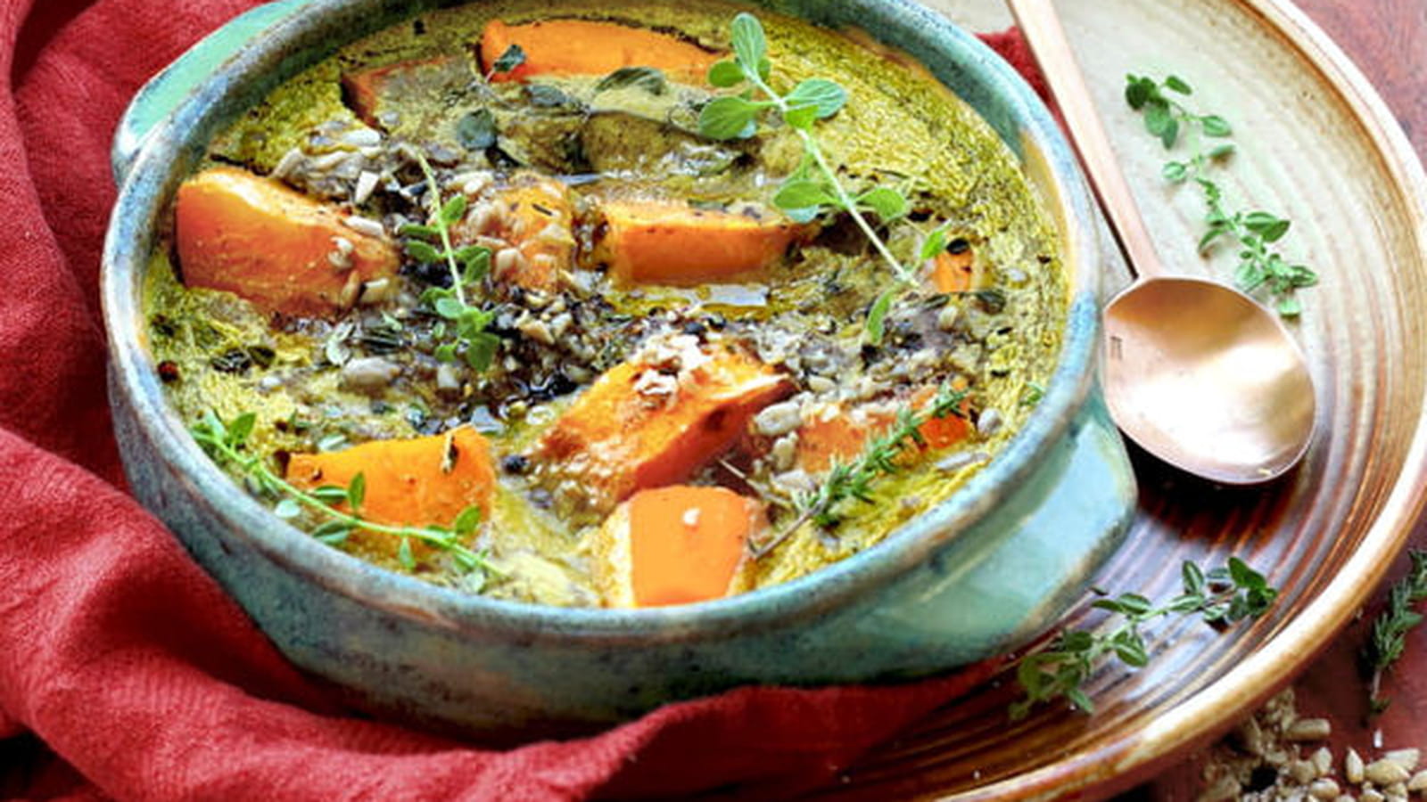 Clafoutis à la courge butternut