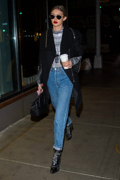 Gigi Hadid, jean mom