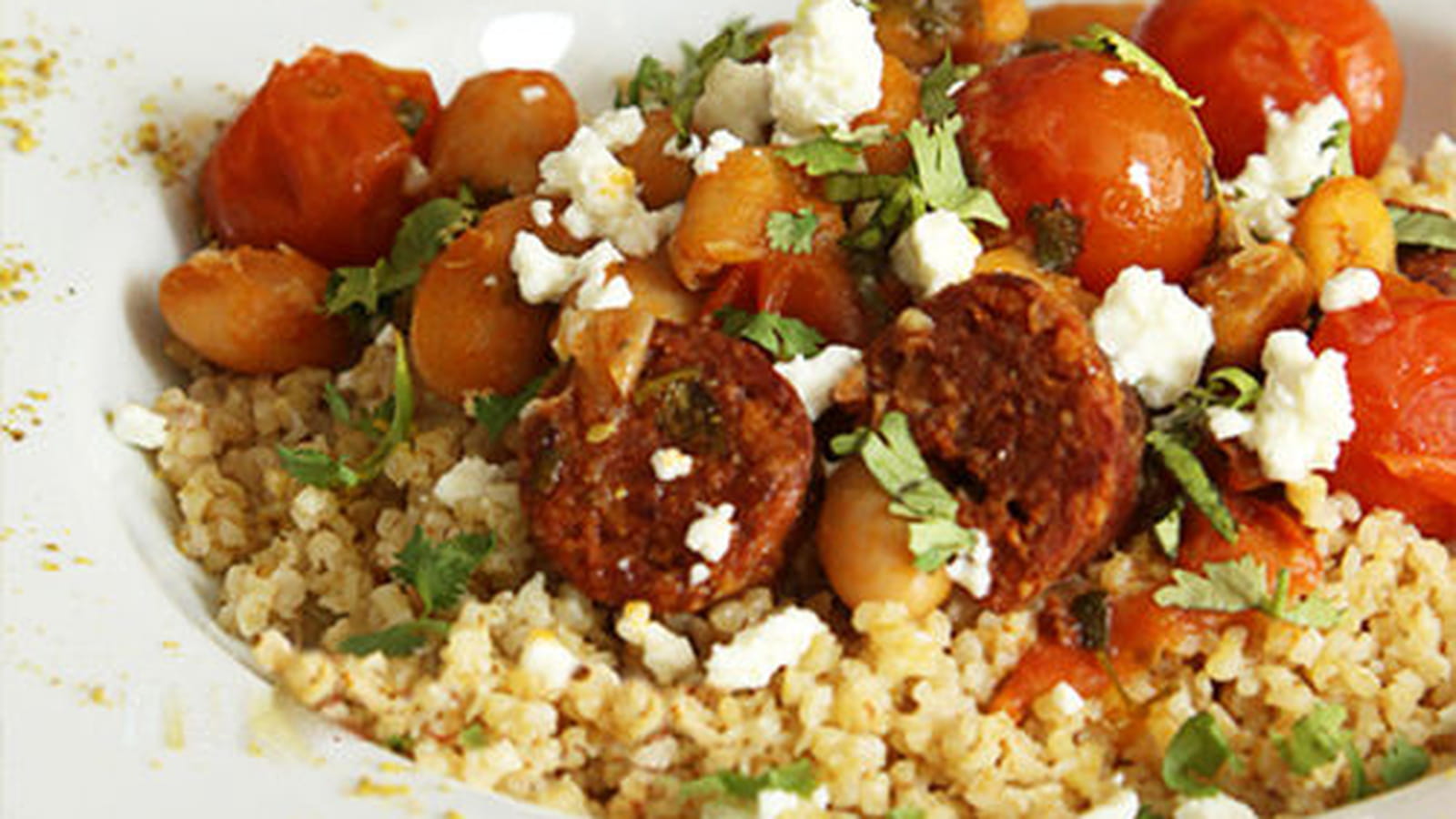 Ragoût de chorizo et haricots blancs