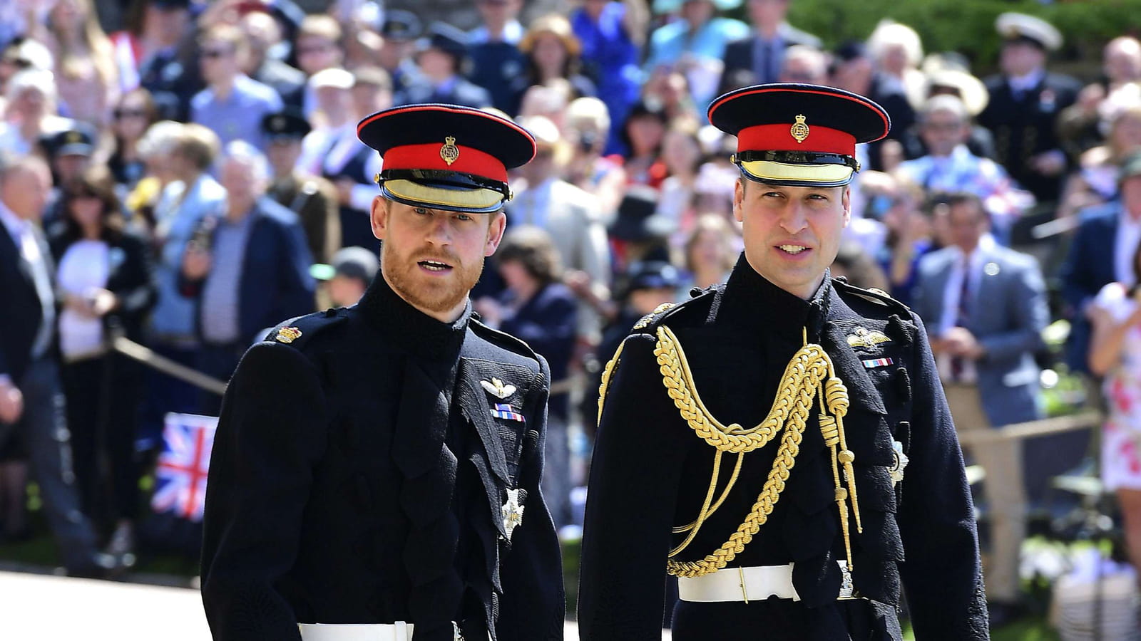 Le prince Harry et le prince William