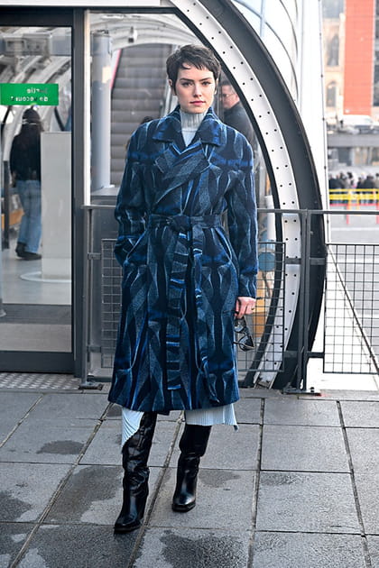 Daisy Ridley au défilé Stella McCartney