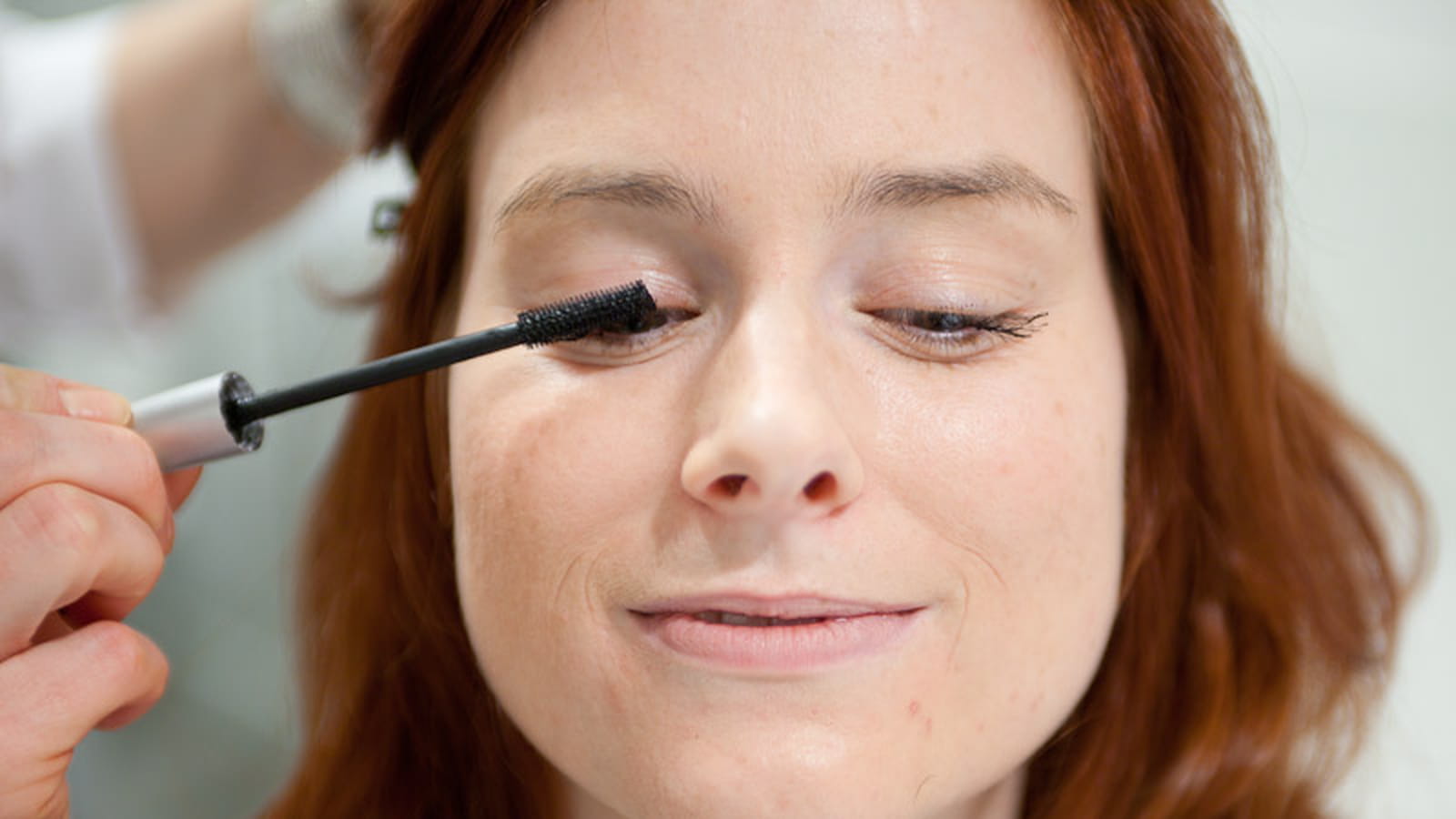 La pose du mascara