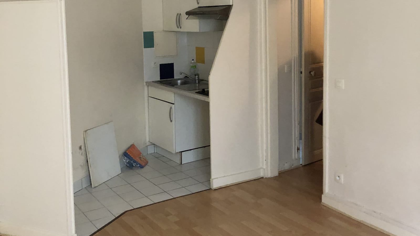 Pièce à vivre/cuisine avant 
