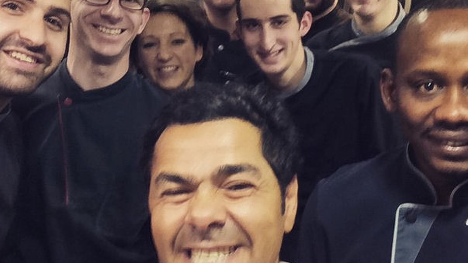Jamel Debbouze chez Cyril Lignac