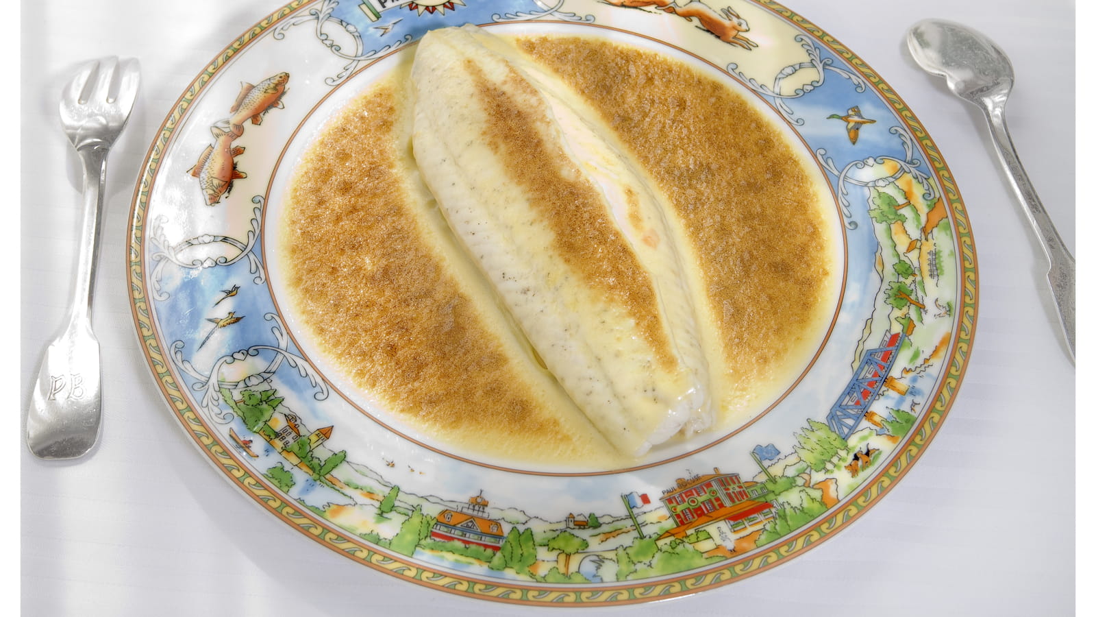 Filet de sole aux nouilles Fernand Point