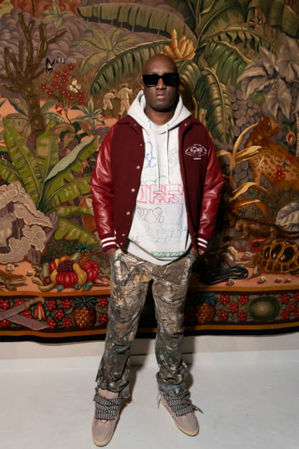 Virgil Abloh au d&eacute;fil&eacute; Lanvin