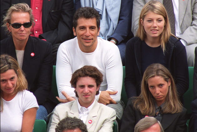 M&eacute;lanie Page et Nagui, au d&eacute;but de leur histoire