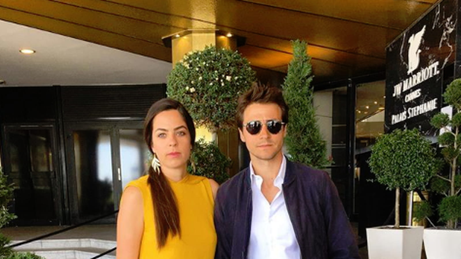 Anouchka Delon et Julien Dereims