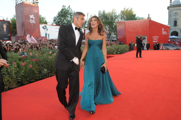 George Clooney sur le tapis rouge