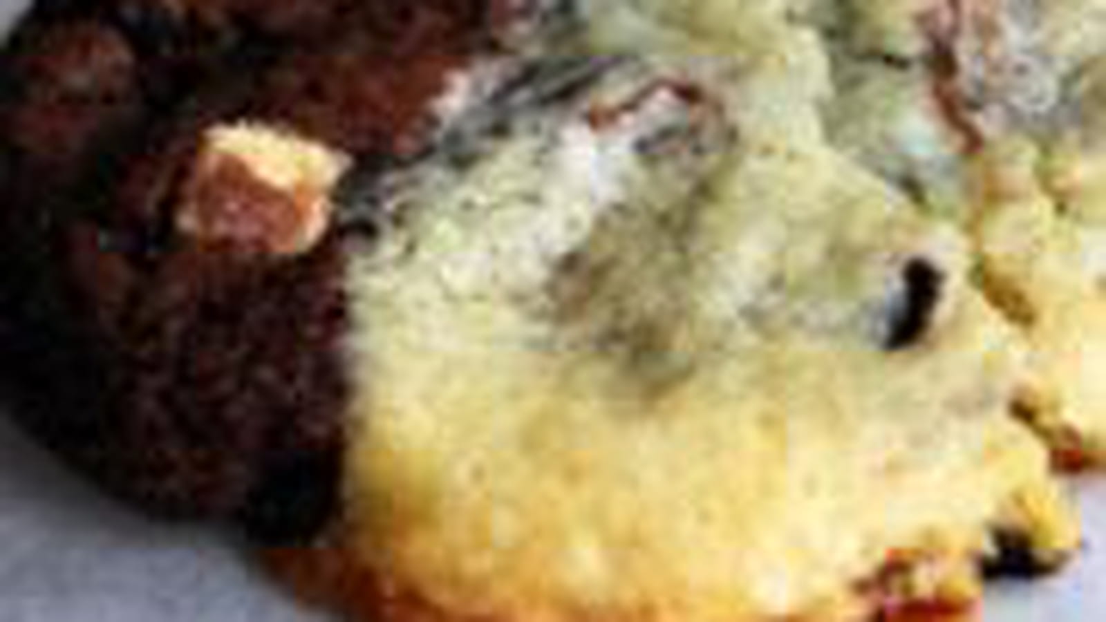 Cookies marbrés double chocolat