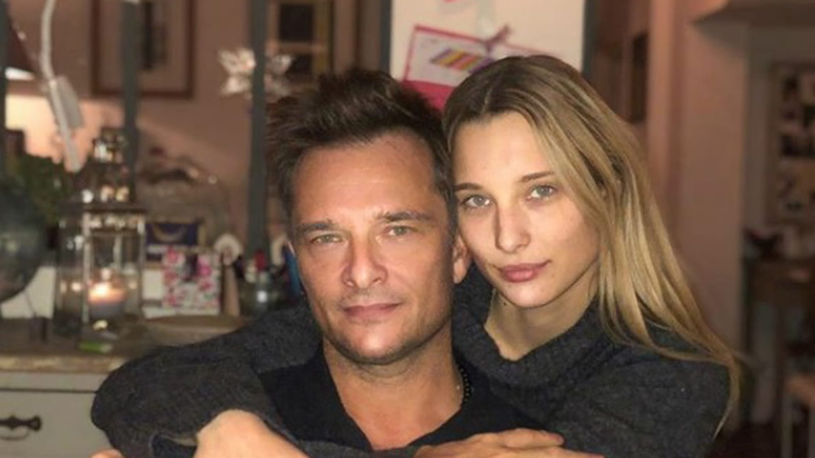 David Hallyday et Ilona Smet