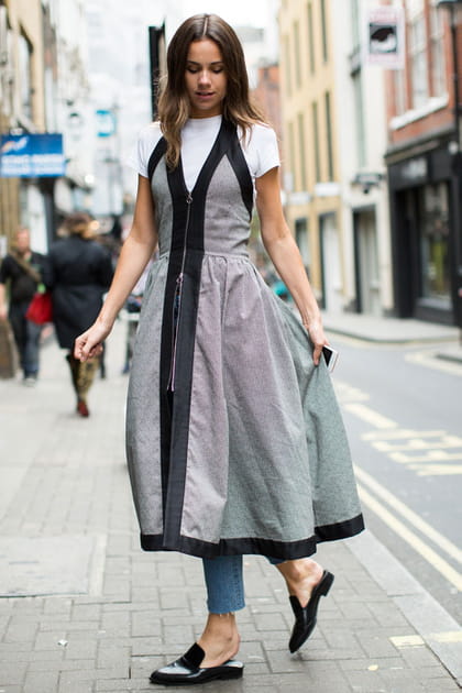 La robe sur pantalon