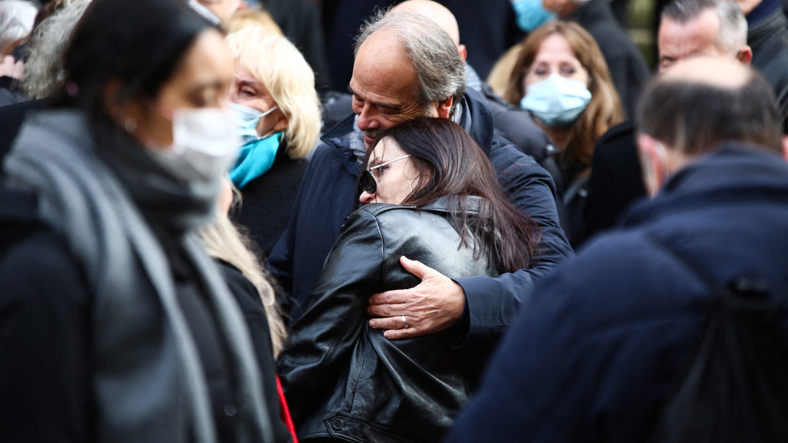 Béatrice Dalle et Jean-Pierre Lavoignat