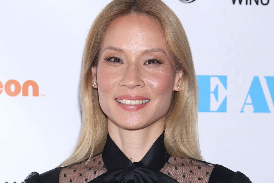 Lucy Liu, radieuse en blonde