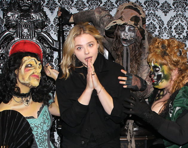 Chloe Grace Moretz mime tr&egrave;s bien la peur